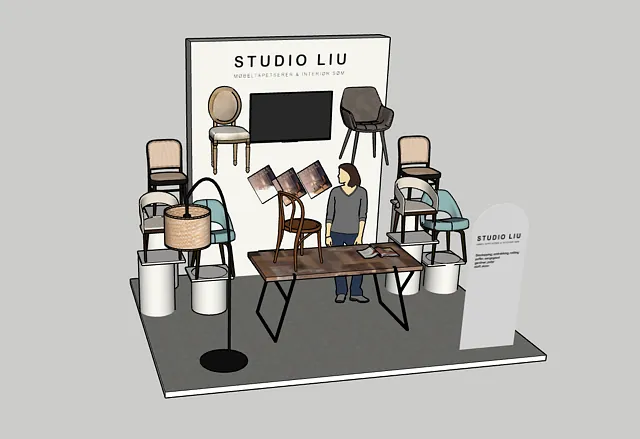 Stand Designskisse